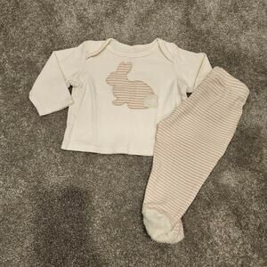 First Impressions Girls Bunny Outfit/Pj's Sz 6-9M